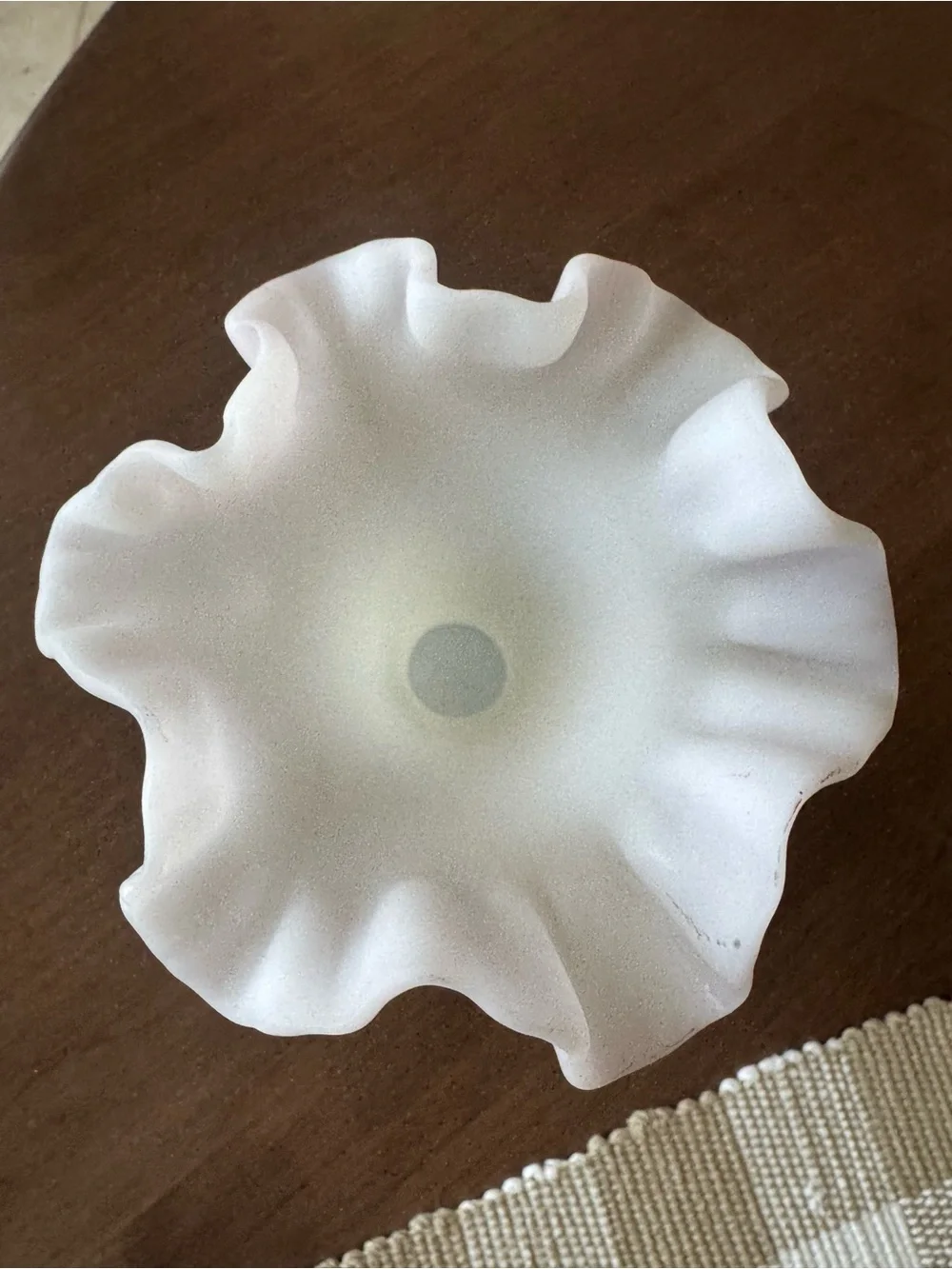 Fenton white satin
